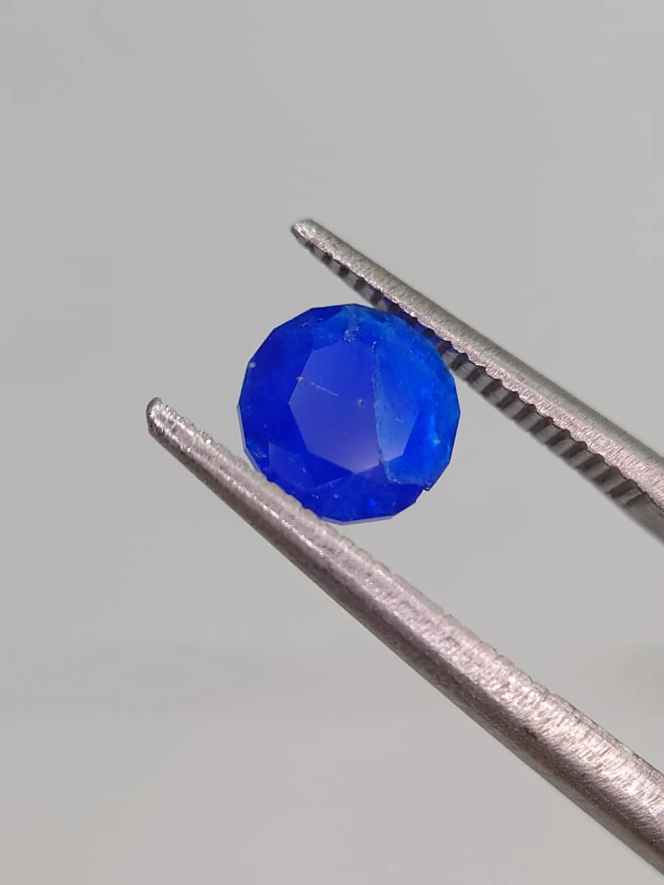 0.61ct Natural Rare Hauyne Round Faceted from Afghanistan — view 2